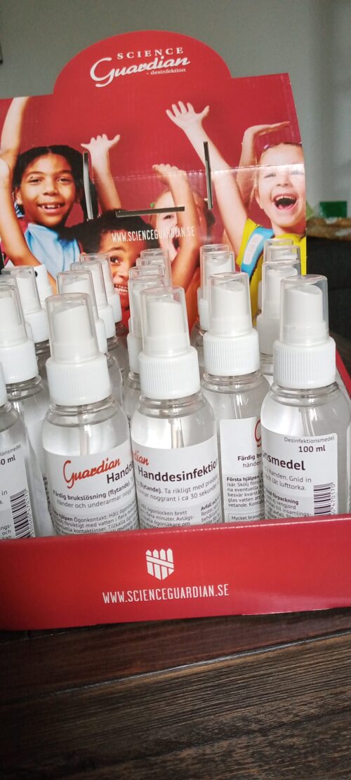 handsprit 100 ml 3x25 st