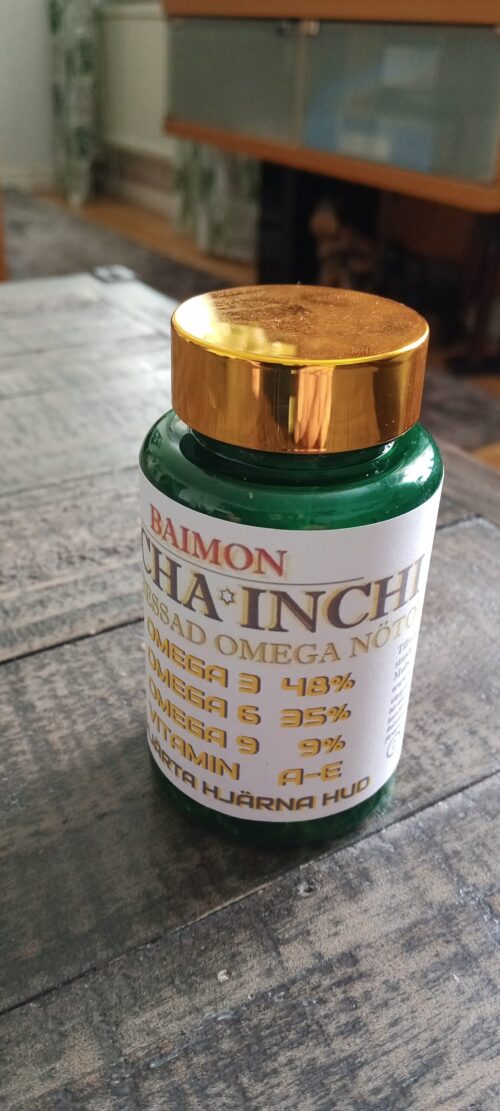 Baimon nötolja kallpressad Sacha Inchi omega 3 60 kapslar