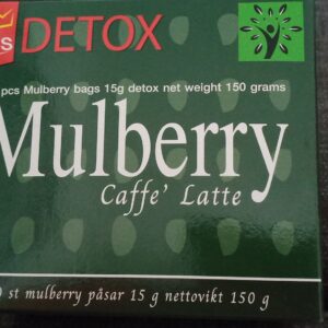 Mulberry Detox kaffelatte`´Sveriges godaste 150 gram 10 påsar