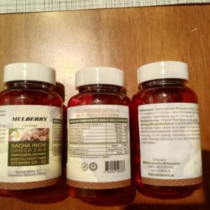 Omega 3-6-9-med D3 K2-vitaminer